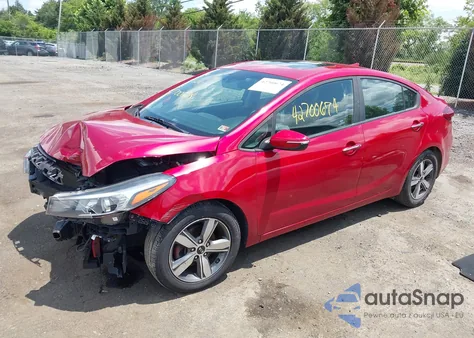 2018 Kia Forte S z USA, uszkodzony, nr VIN 3KPFL4A76JE276440